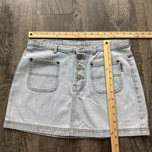 Vintage Y2K Bongo Light Wash Skirt - Picture 3 of 5